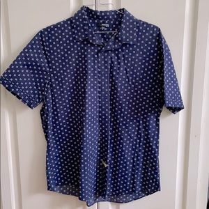 Murano button down short sleeve shirt